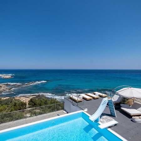 Icarus Luxury Beachfront Villa Gialiskari  Экстерьер фото