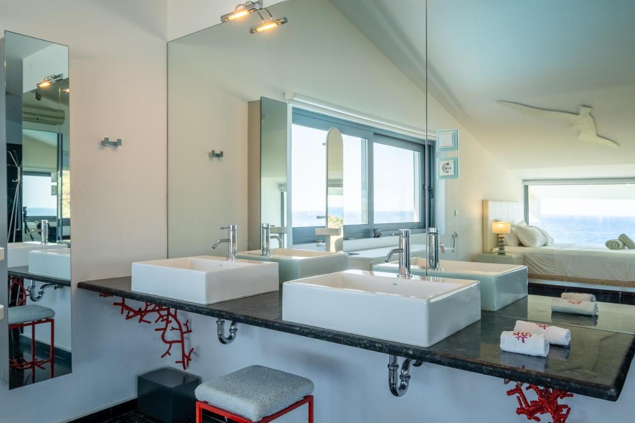 Icarus Luxury Beachfront Villa Gialiskari  Экстерьер фото