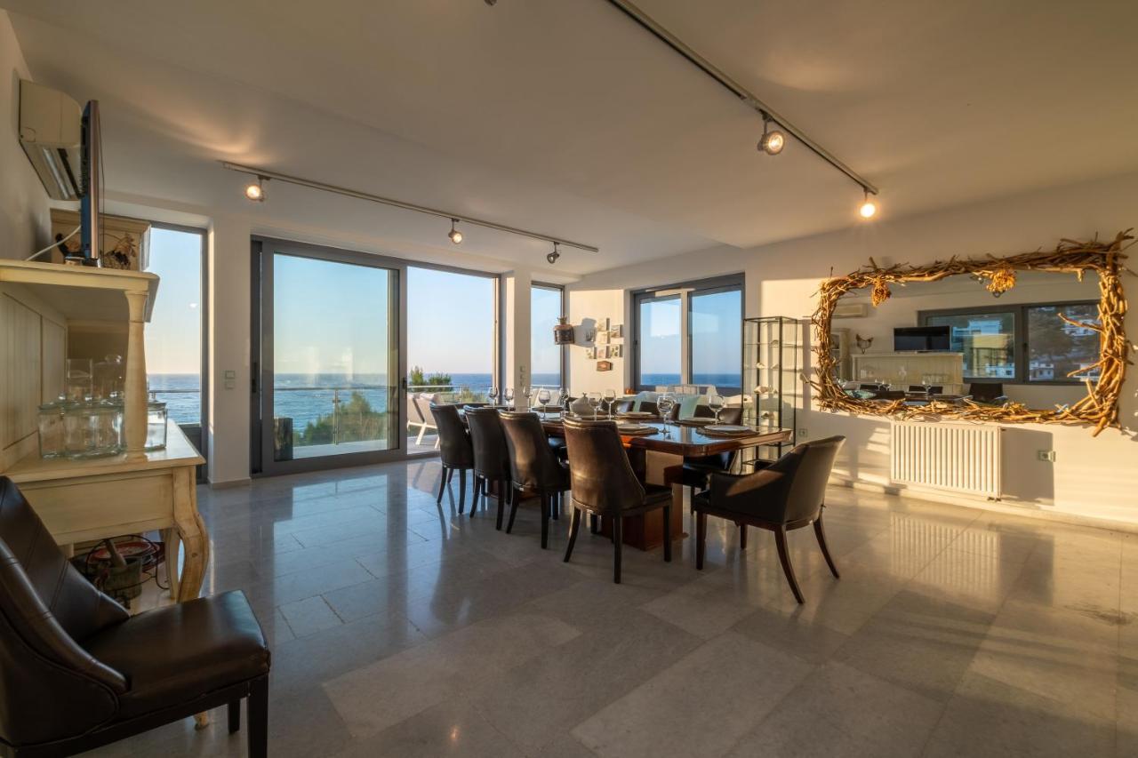 Icarus Luxury Beachfront Villa Gialiskari  Экстерьер фото