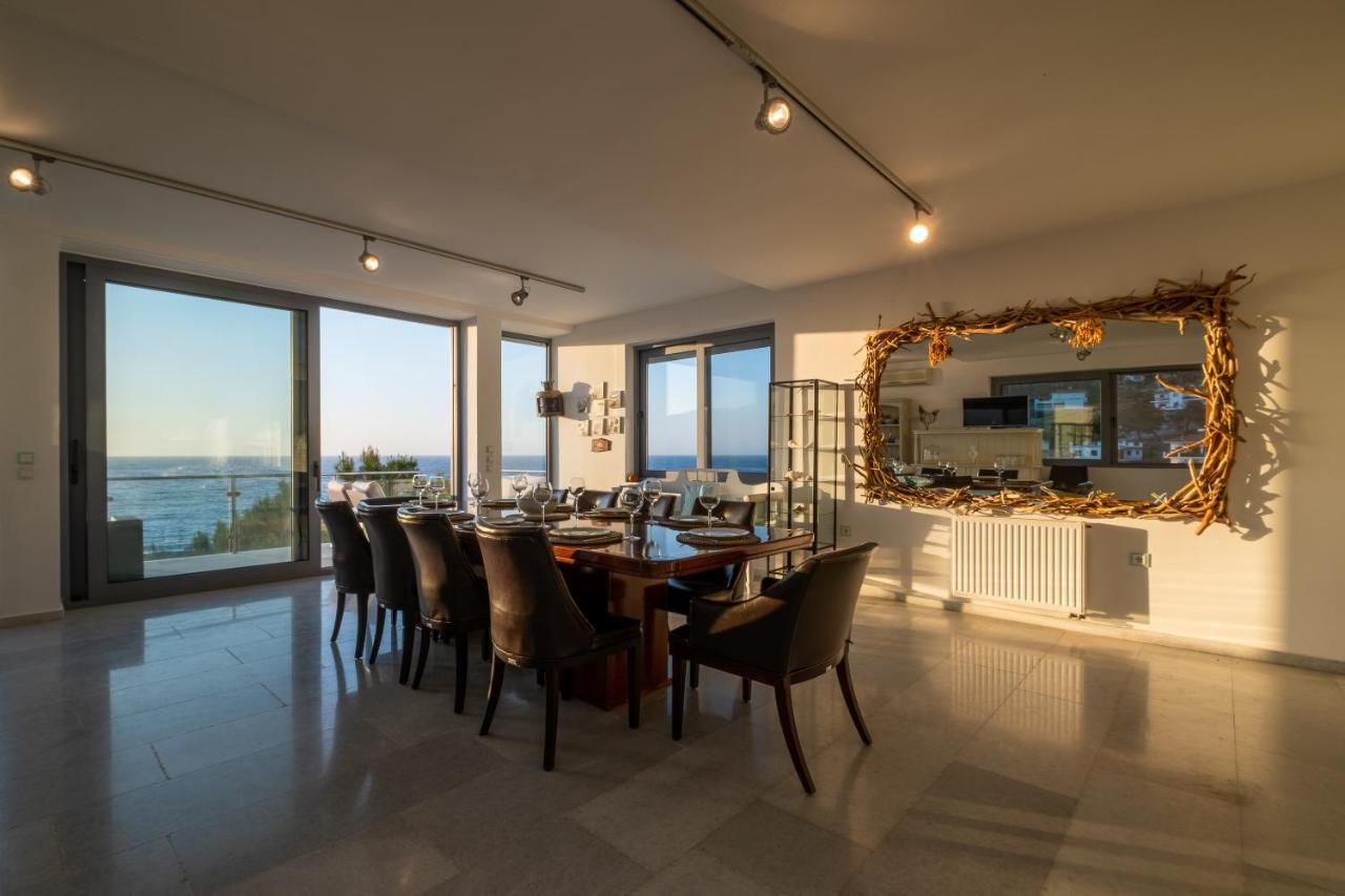 Icarus Luxury Beachfront Villa Gialiskari  Экстерьер фото